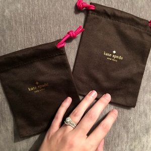 Kate Spade 💝 Set of 2 - Jewelry bag/dust bag